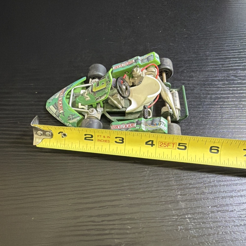 Vintage Tony Kart Tech Deck Cart Die Cast Go Kart #9